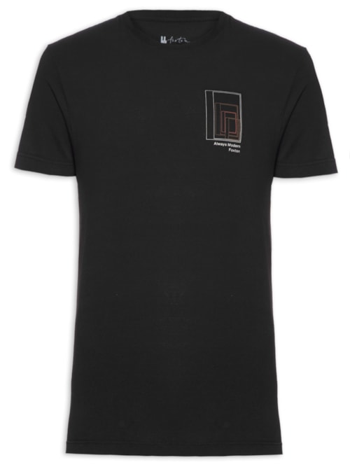 Camiseta Masculina Bauhaus – Preto