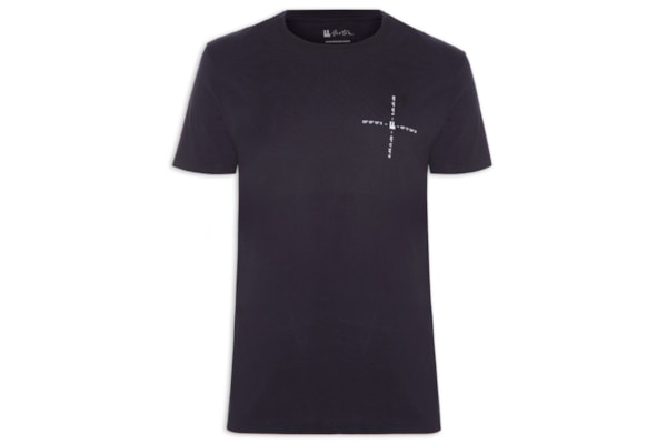 Camiseta Masculina Bay - Preto