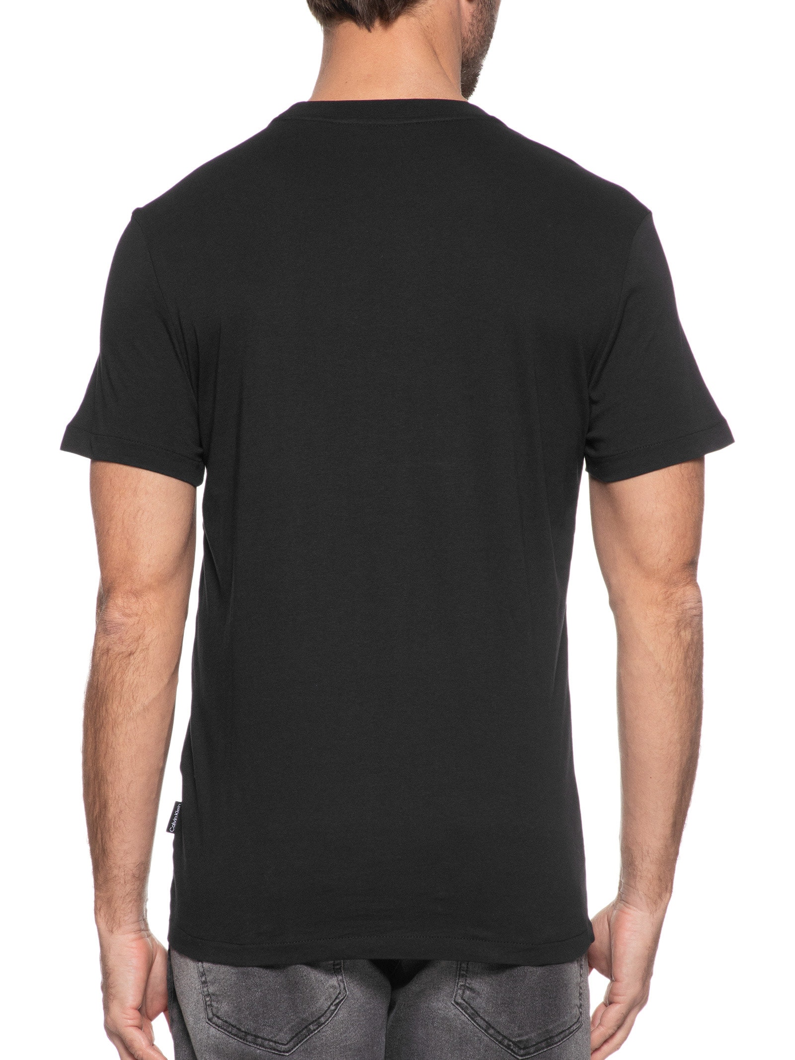 Camiseta Masculina BC Liquid Touch Preto Calvin Klein - White Label