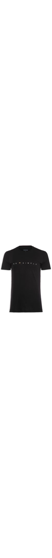 Camiseta Masculina Be Simple - Preto