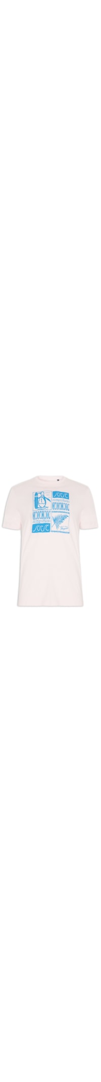 Camiseta Masculina Beach - Rosa