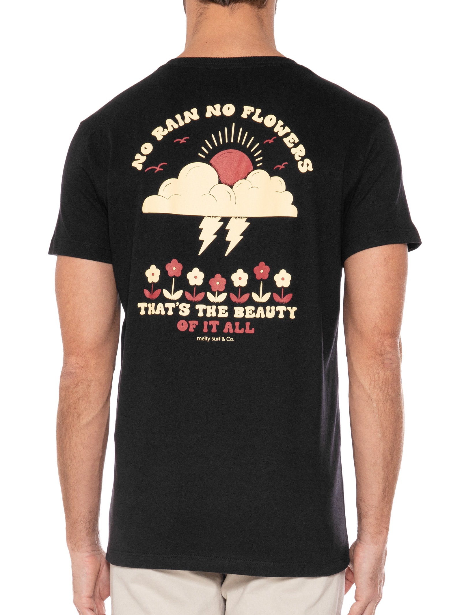 Camiseta Masculina Beauty Of It All Preto Melty Rj