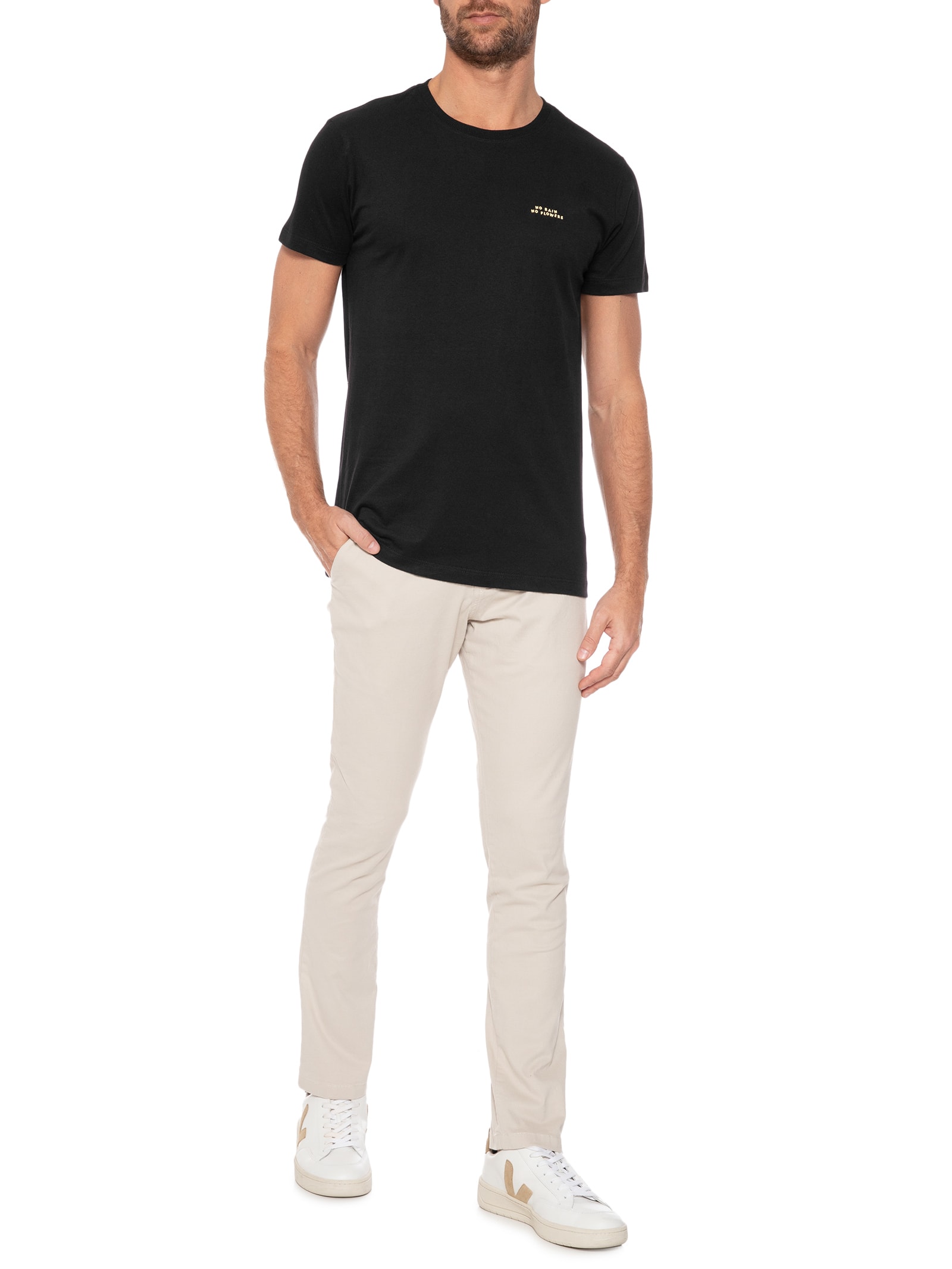 Camiseta Masculina Beauty Of It All Preto Melty Rj