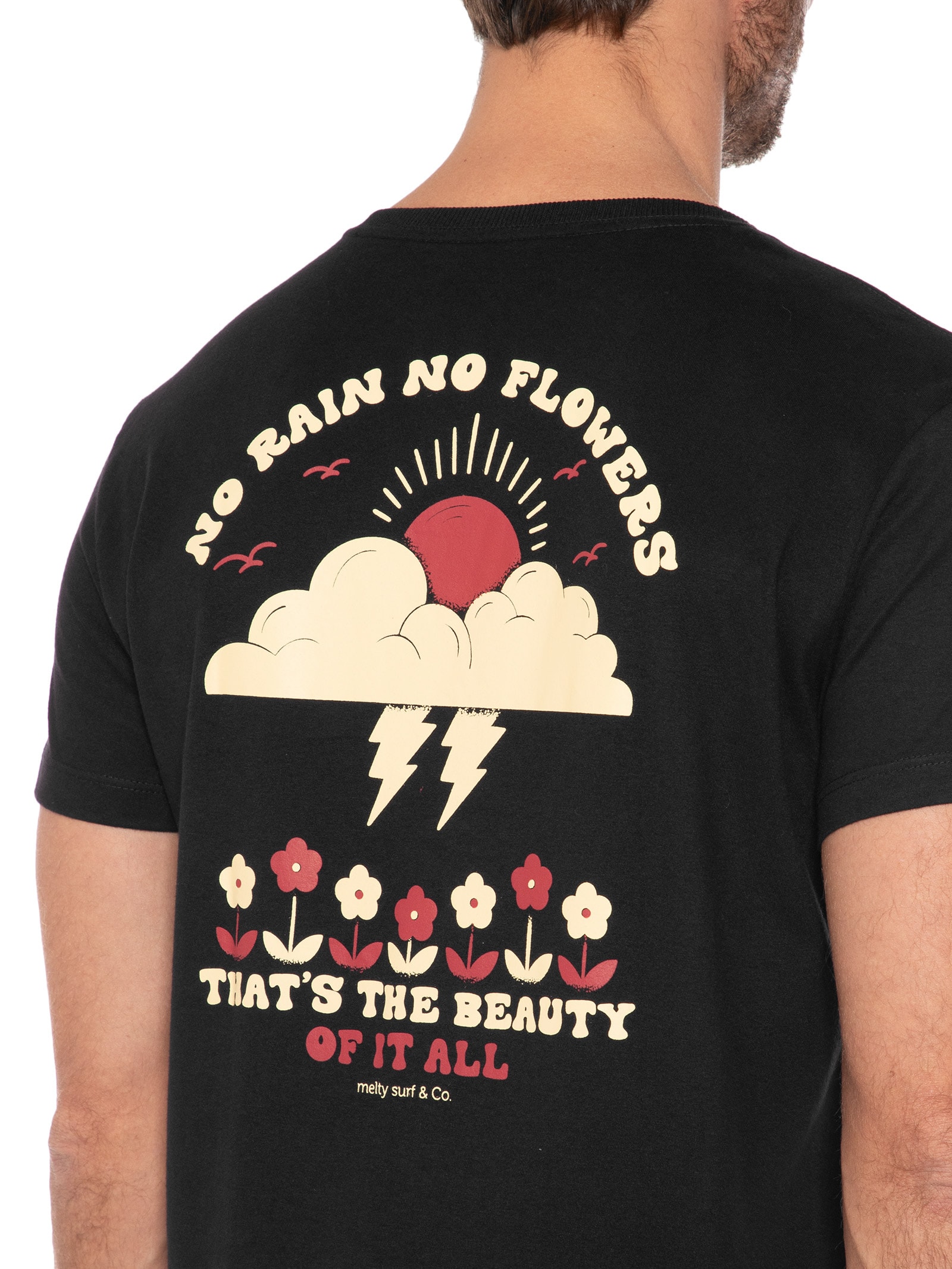 Camiseta Masculina Beauty Of It All Preto Melty Rj