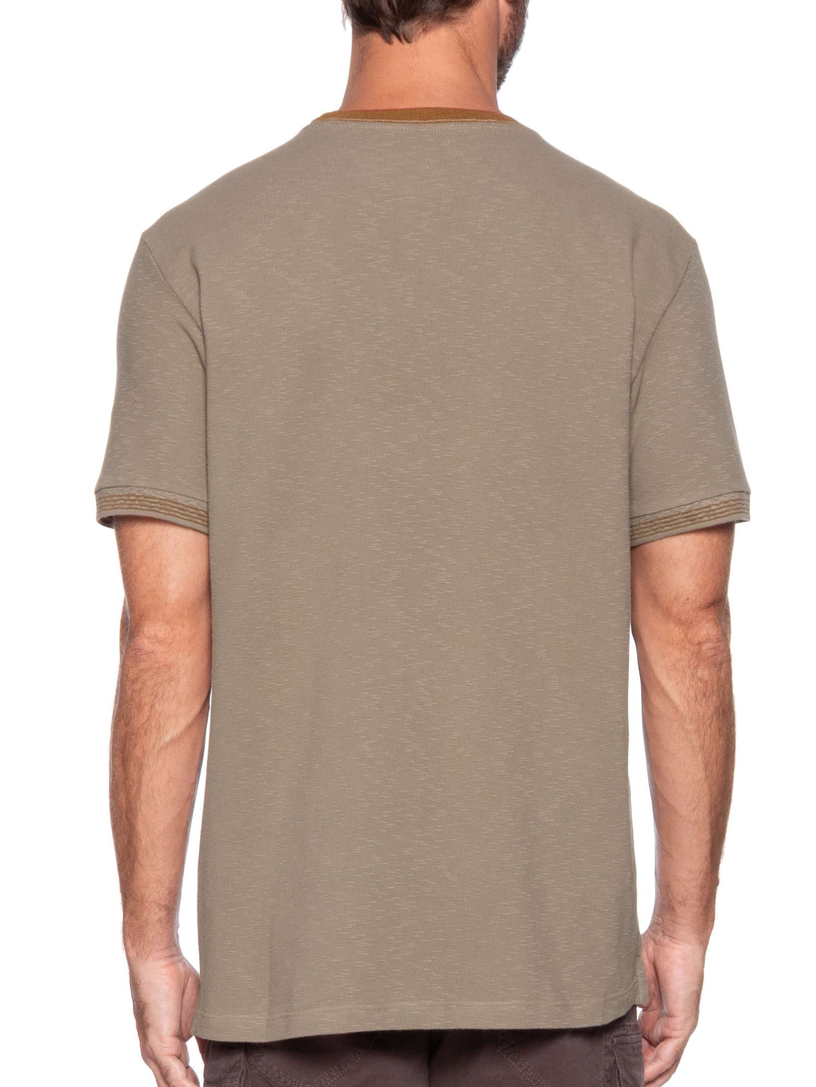 Camiseta Masculina Bege Colcci