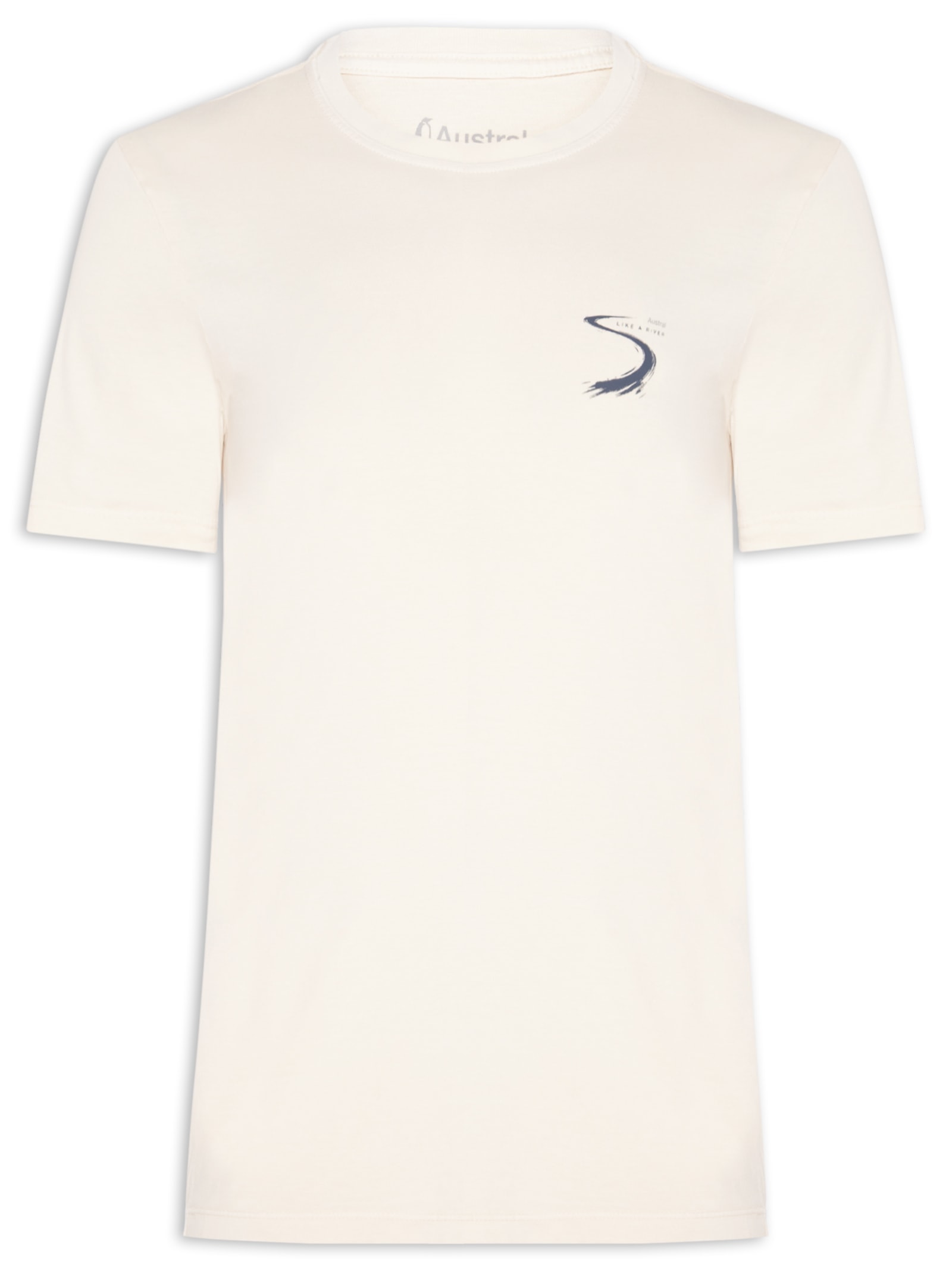 Camiseta Masculina Bend Branco Austral