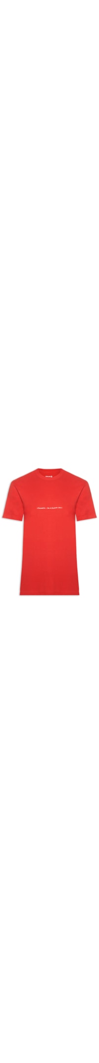 Camiseta Masculina Big Coqueiro Manga Curta - Vermelho