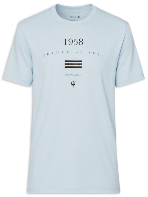 Camiseta Masculina Big Cradle Of Surf - Azul