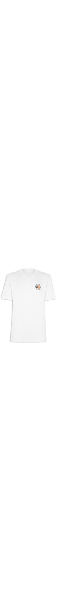 Camiseta Masculina Big Prancha Vermelha - Branco