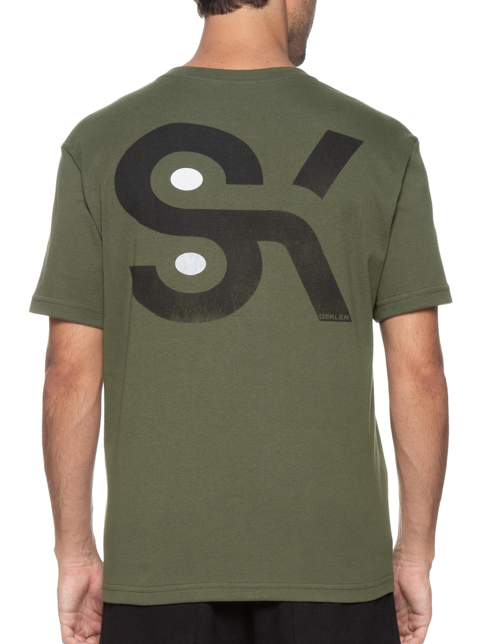 Camiseta Masculina Big Shirt Sk Urban Vehicle Verde Osklen