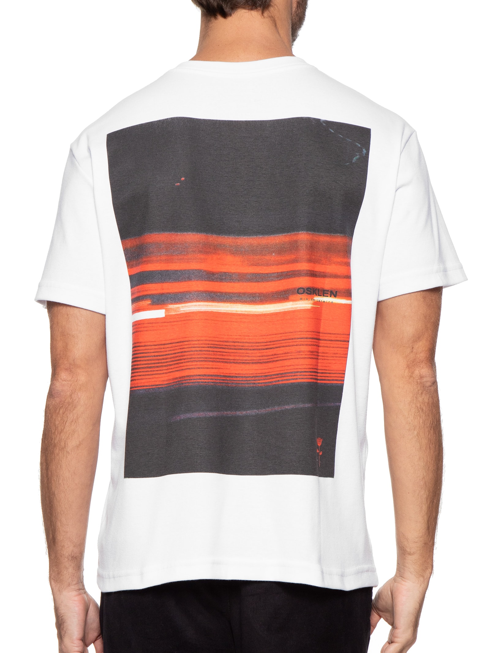 Camiseta Masculina Big Shirt Stc Artbook Branco Osklen