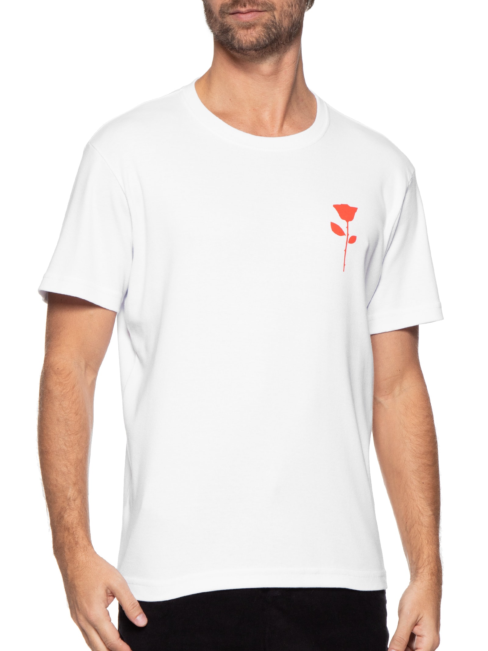 Camiseta Masculina Big Shirt Stc Artbook Branco Osklen