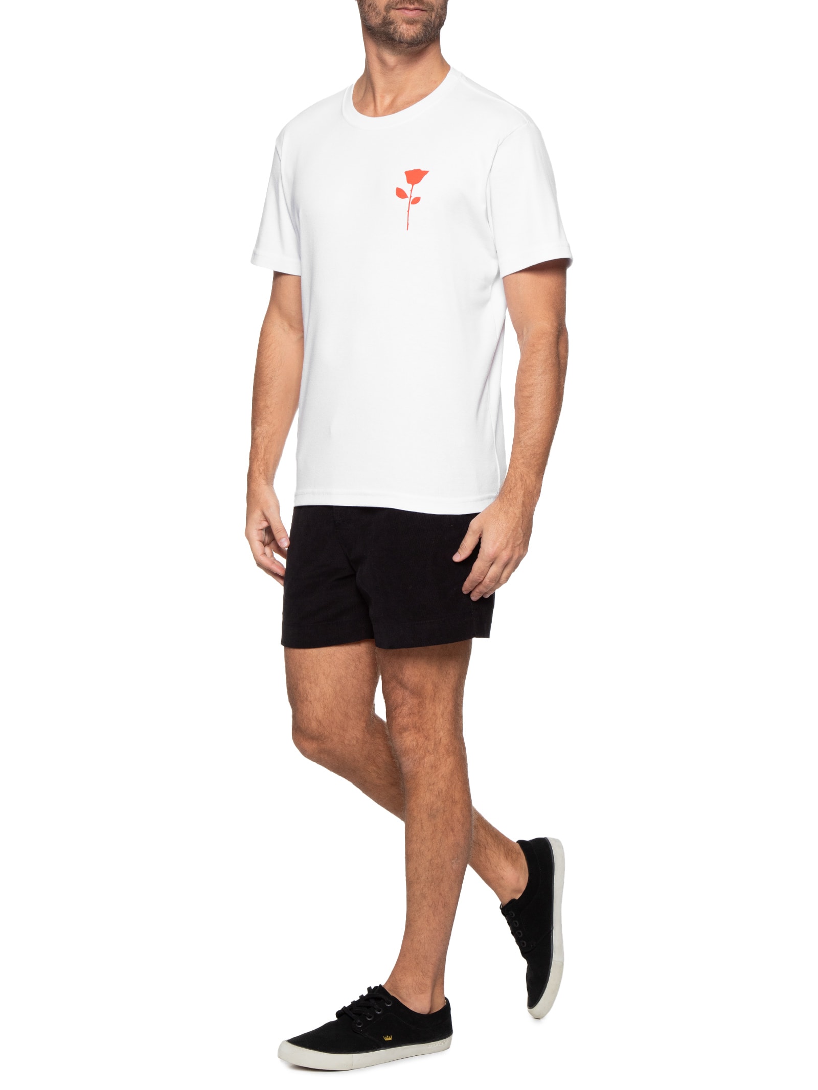 Camiseta Masculina Big Shirt Stc Artbook Branco Osklen