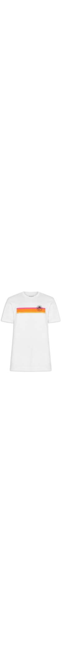 Camiseta Masculina Big Shirt Sunset Box - Branco