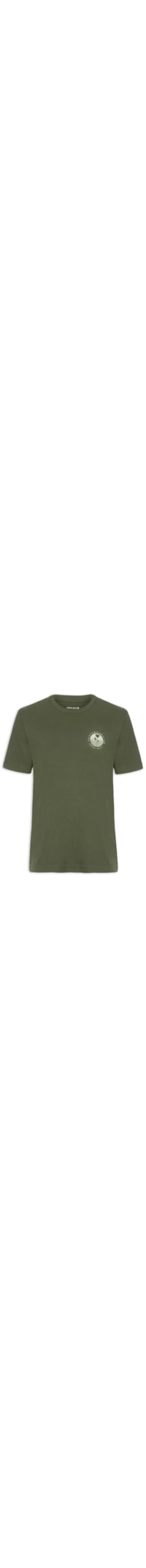 Camiseta Masculina Big Stc Patche - Verde