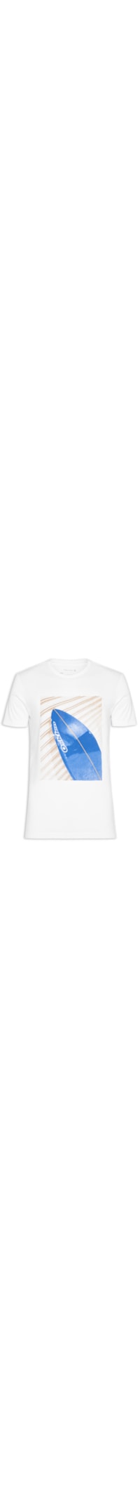 Camiseta Masculina Blue Stone Manga Curta - Branco