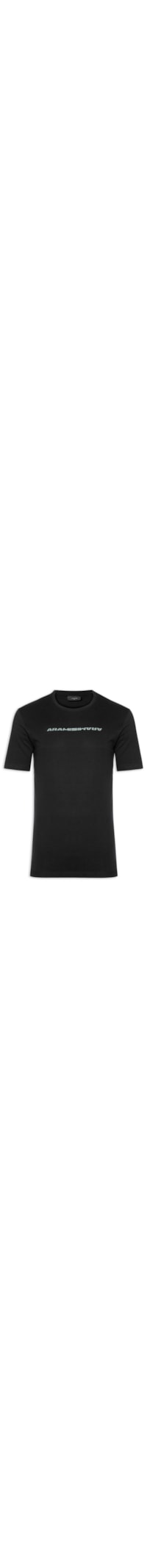 Camiseta Masculina Bold Espelhado - Preto