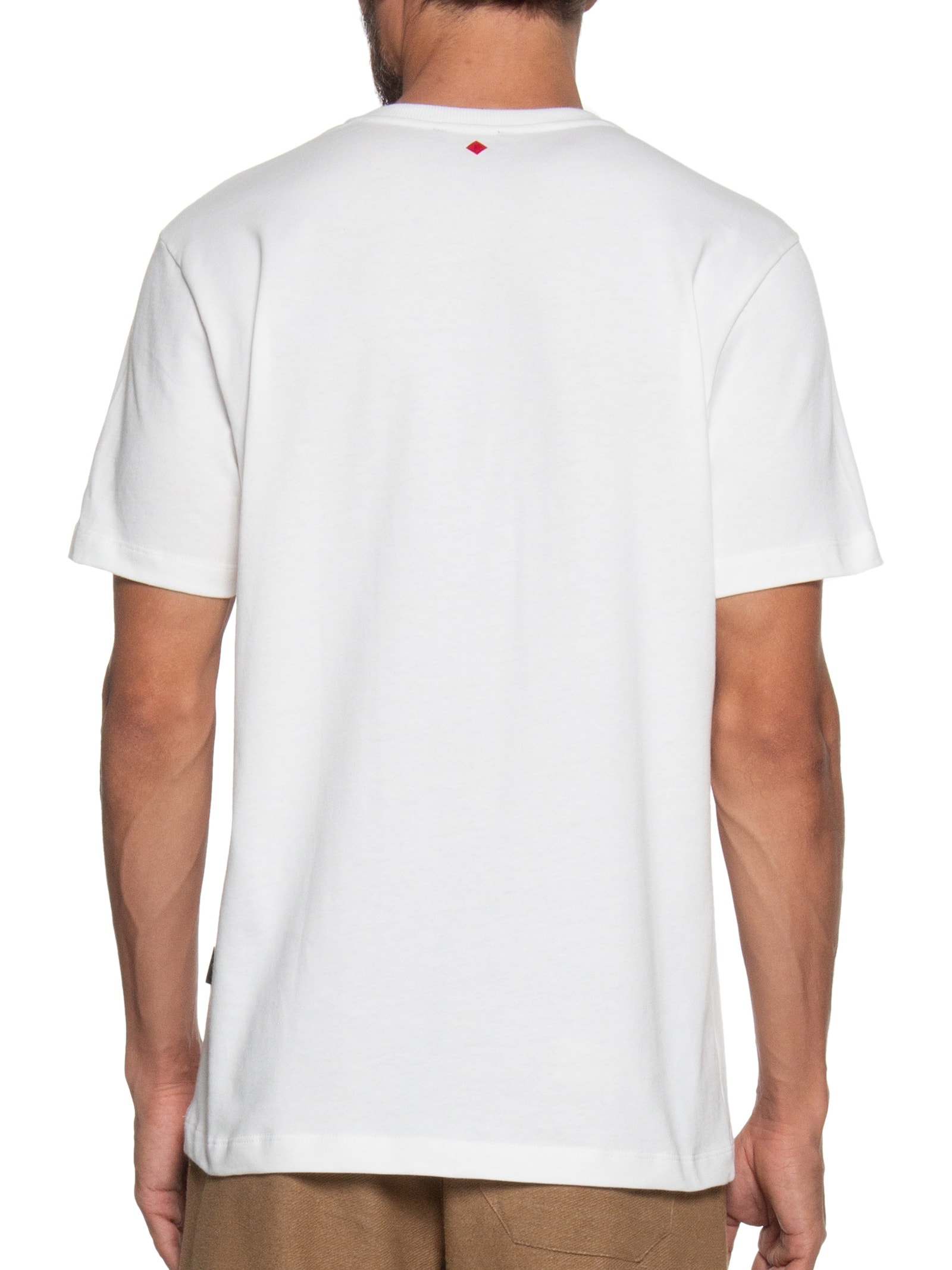 Camiseta Masculina Bordada Off White Forum