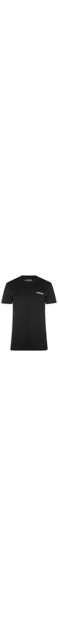 Camiseta Masculina Bordada Summertime - Preto