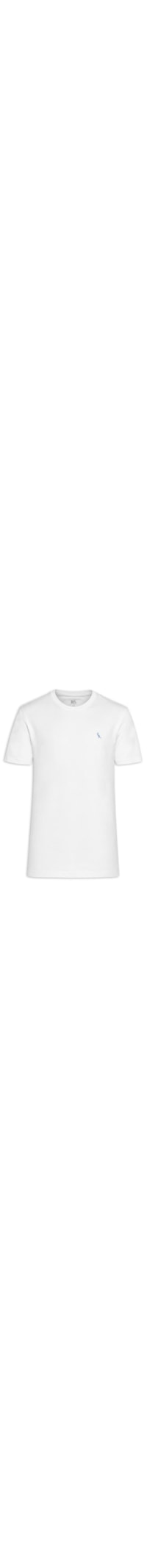 Camiseta Masculina Bordado Pica Pau Com Caixa Presenteável – Branco