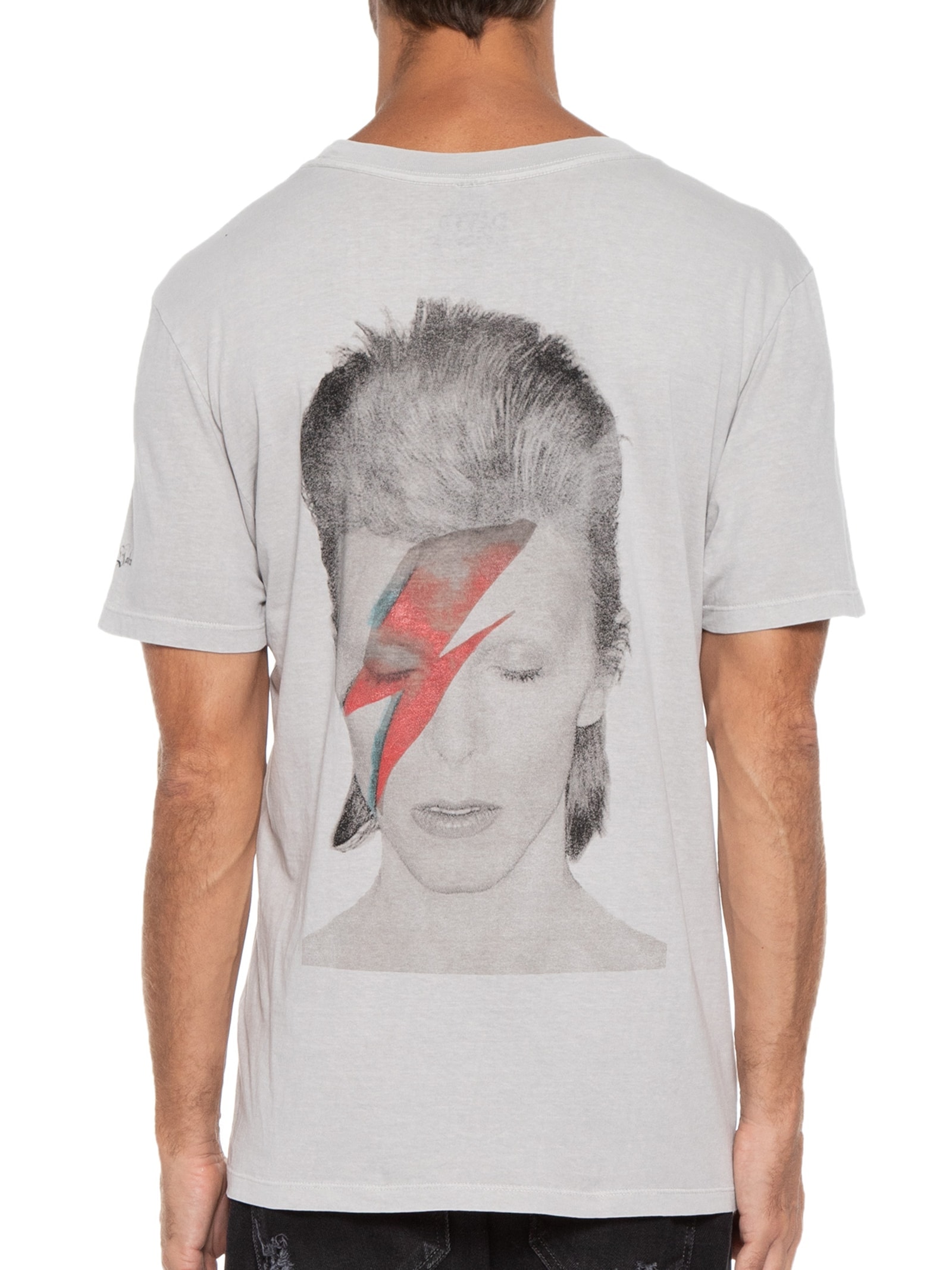 Camiseta Masculina Bowie Lightning Cinza John John
