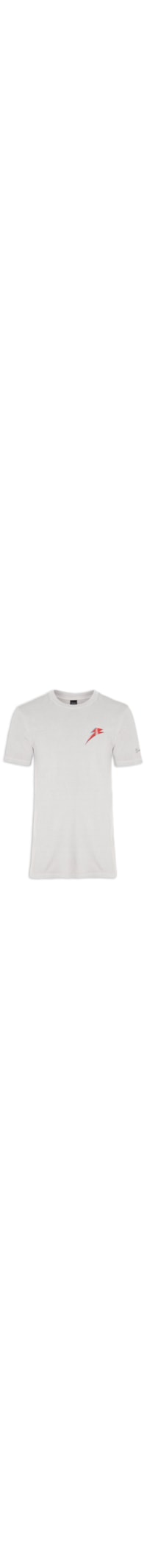 Camiseta Masculina Bowie Lightning - Cinza