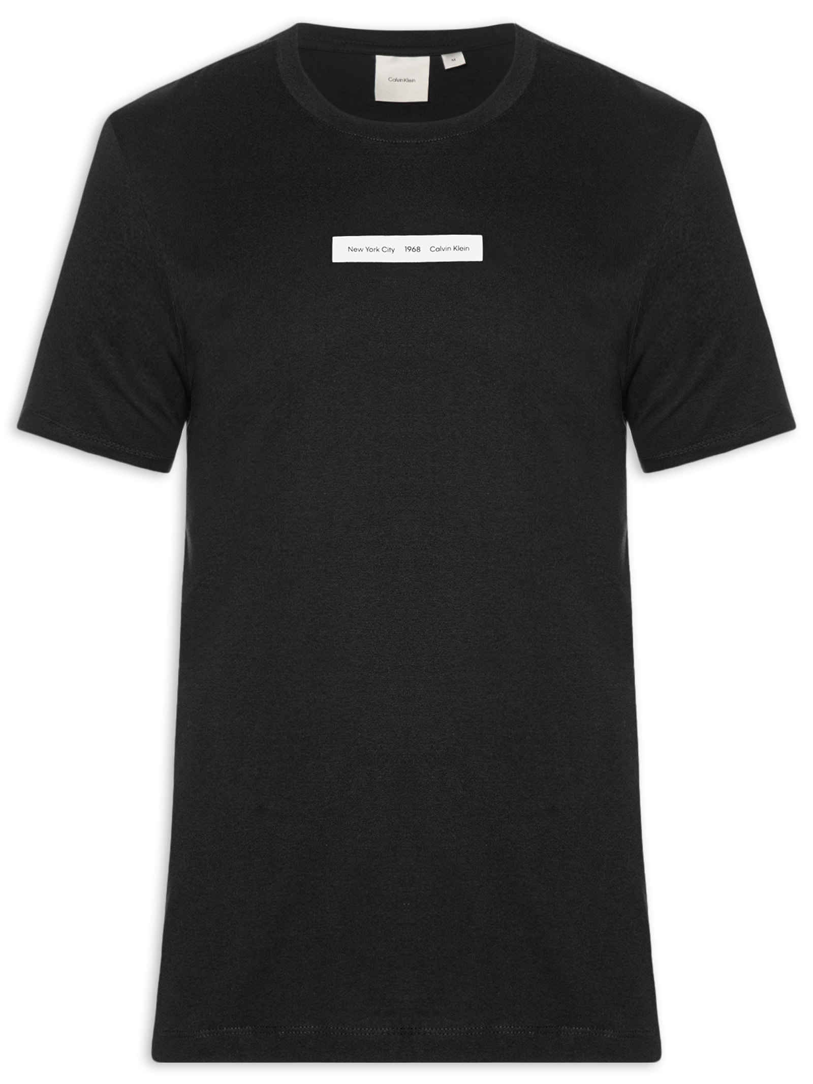 Camiseta Masculina Box Nyc Preto Calvin Klein - White Label