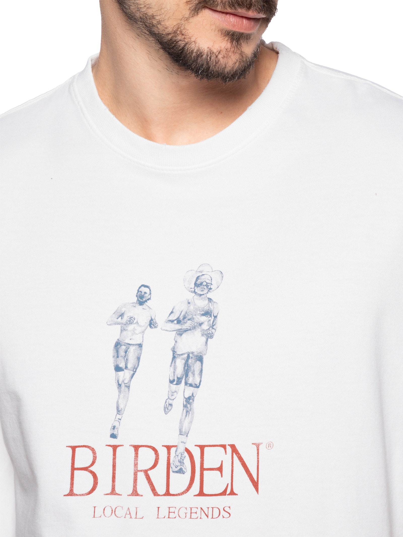 Camiseta Masculina Boxy Local Legends Branco Birden