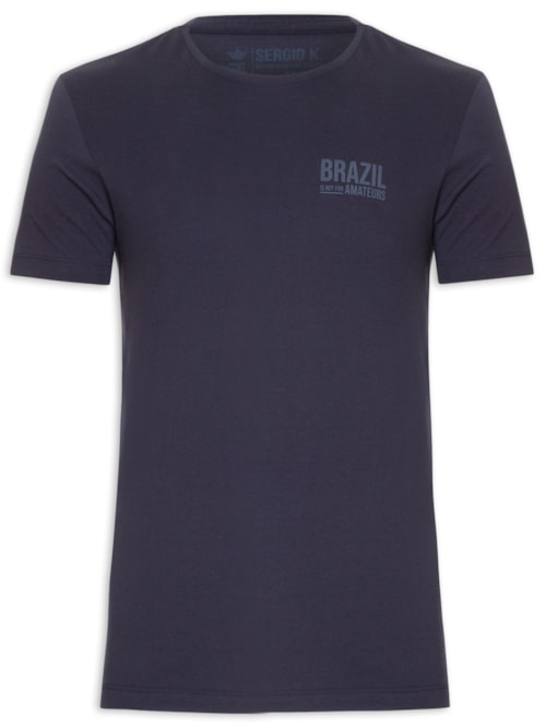 Camiseta Masculina BR Is Not For Amateur – Azul