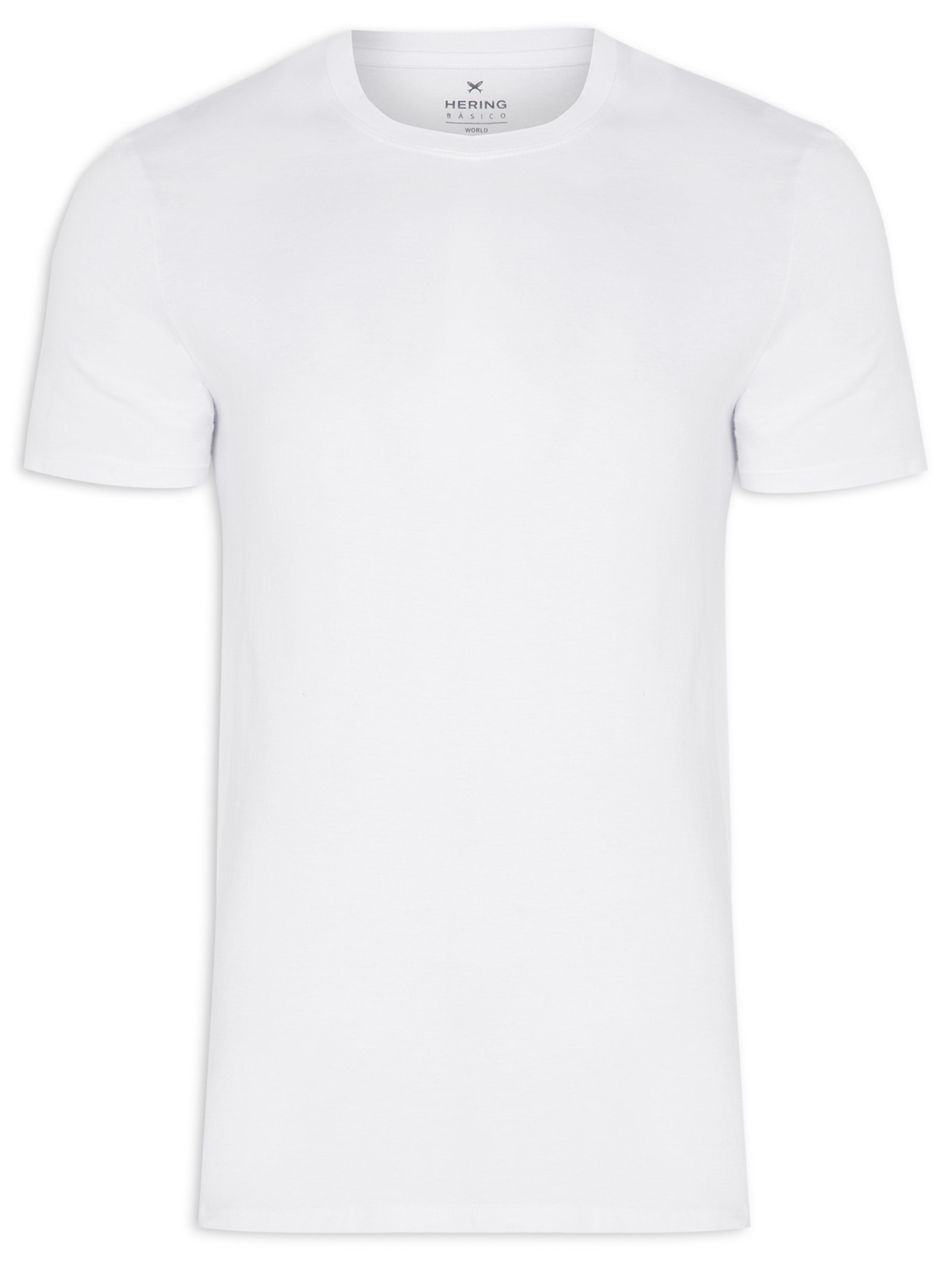 Camiseta Masculina Branco Hering