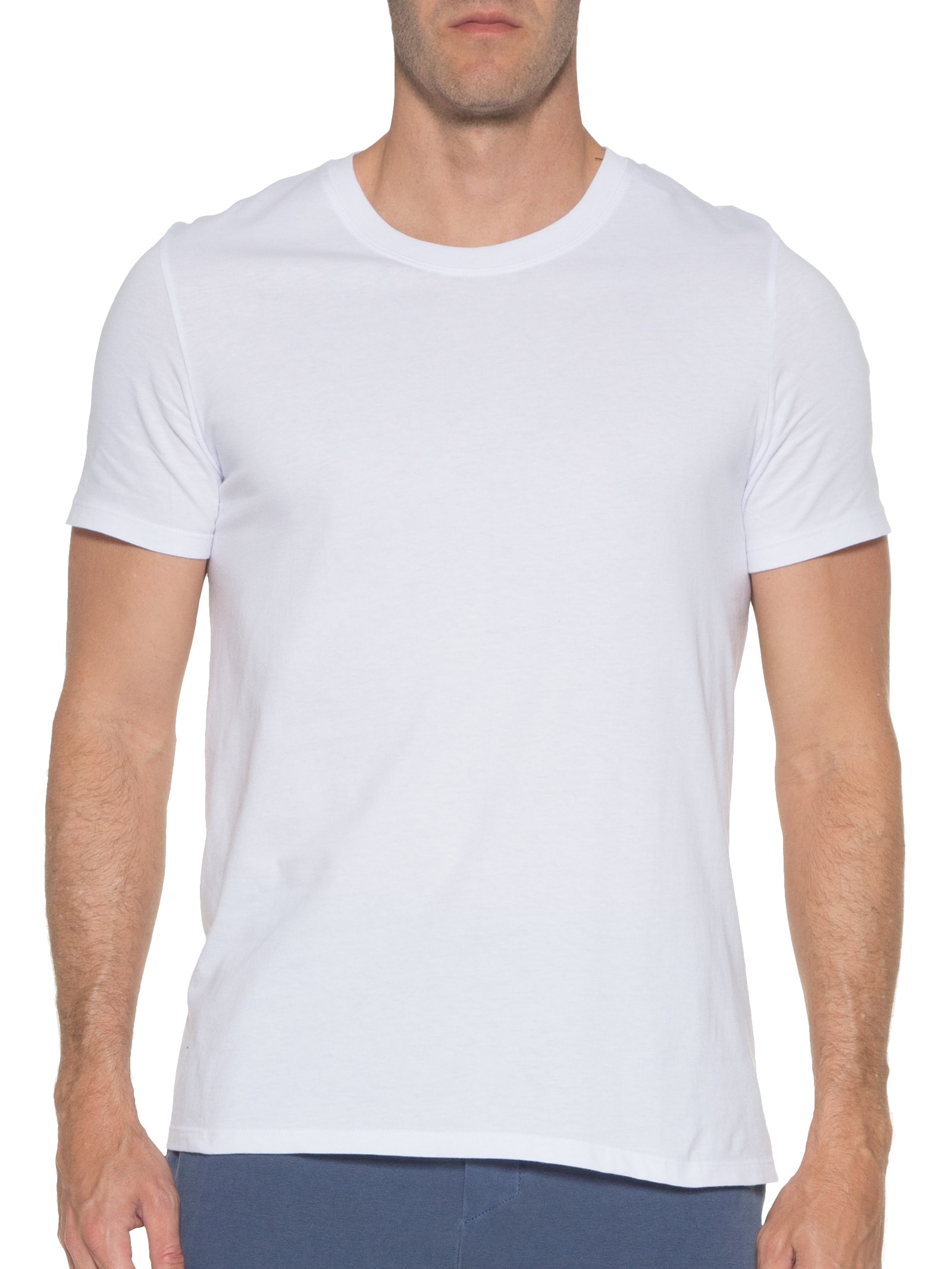 Camiseta Masculina Branco Hering
