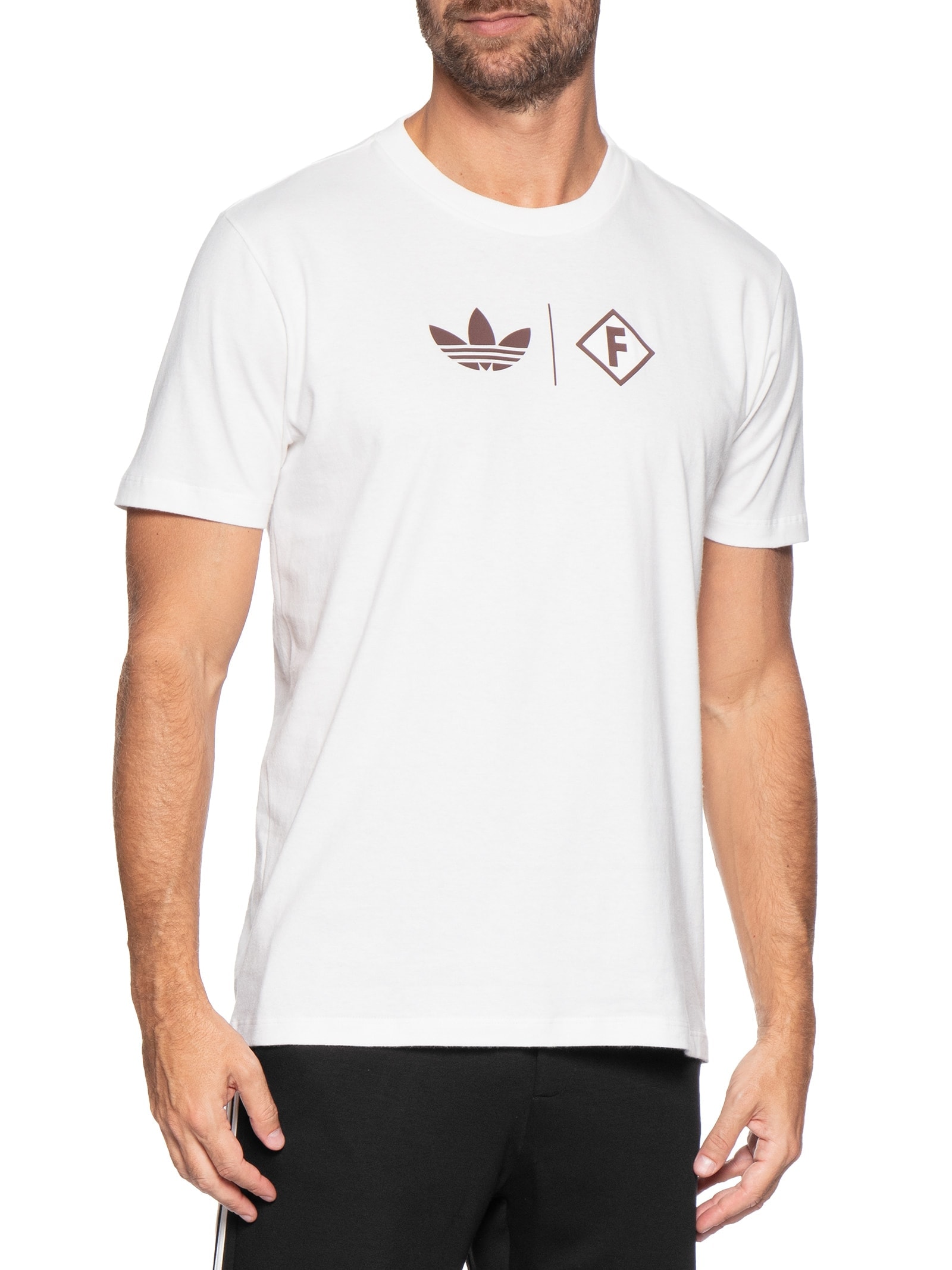 Camiseta Masculina Branco Forum + Adidas