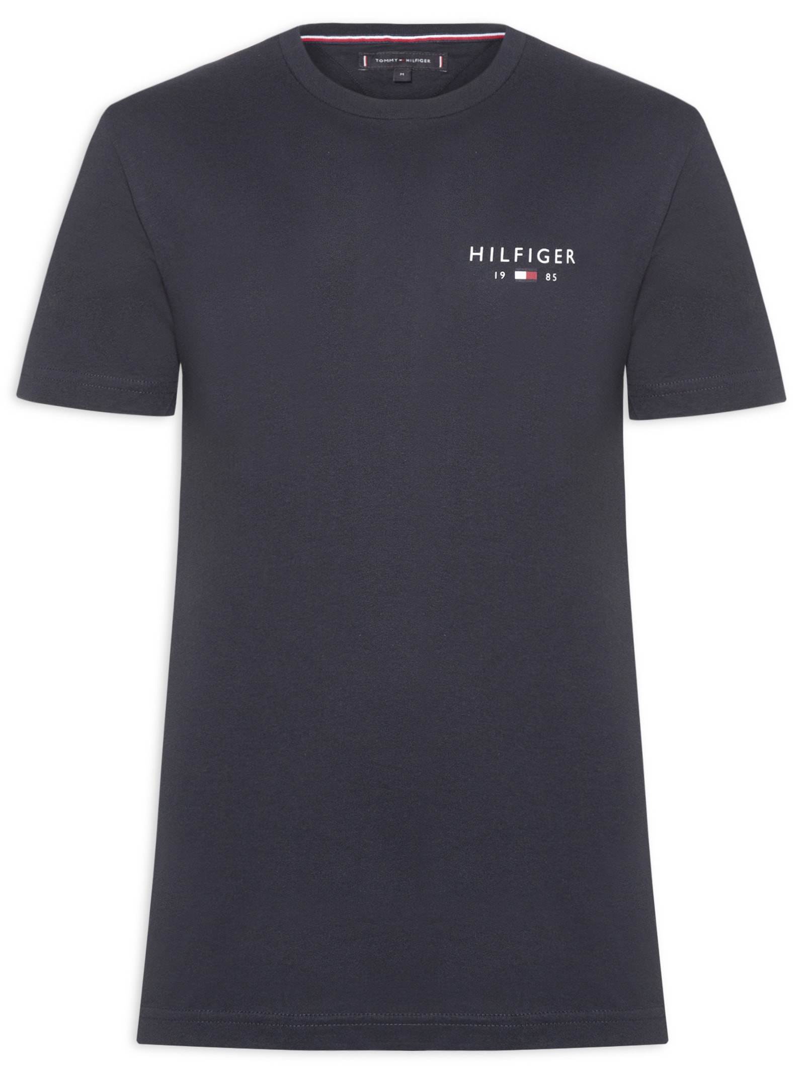 Camiseta Masculina Brand Love Small Azul Tommy Hilfiger