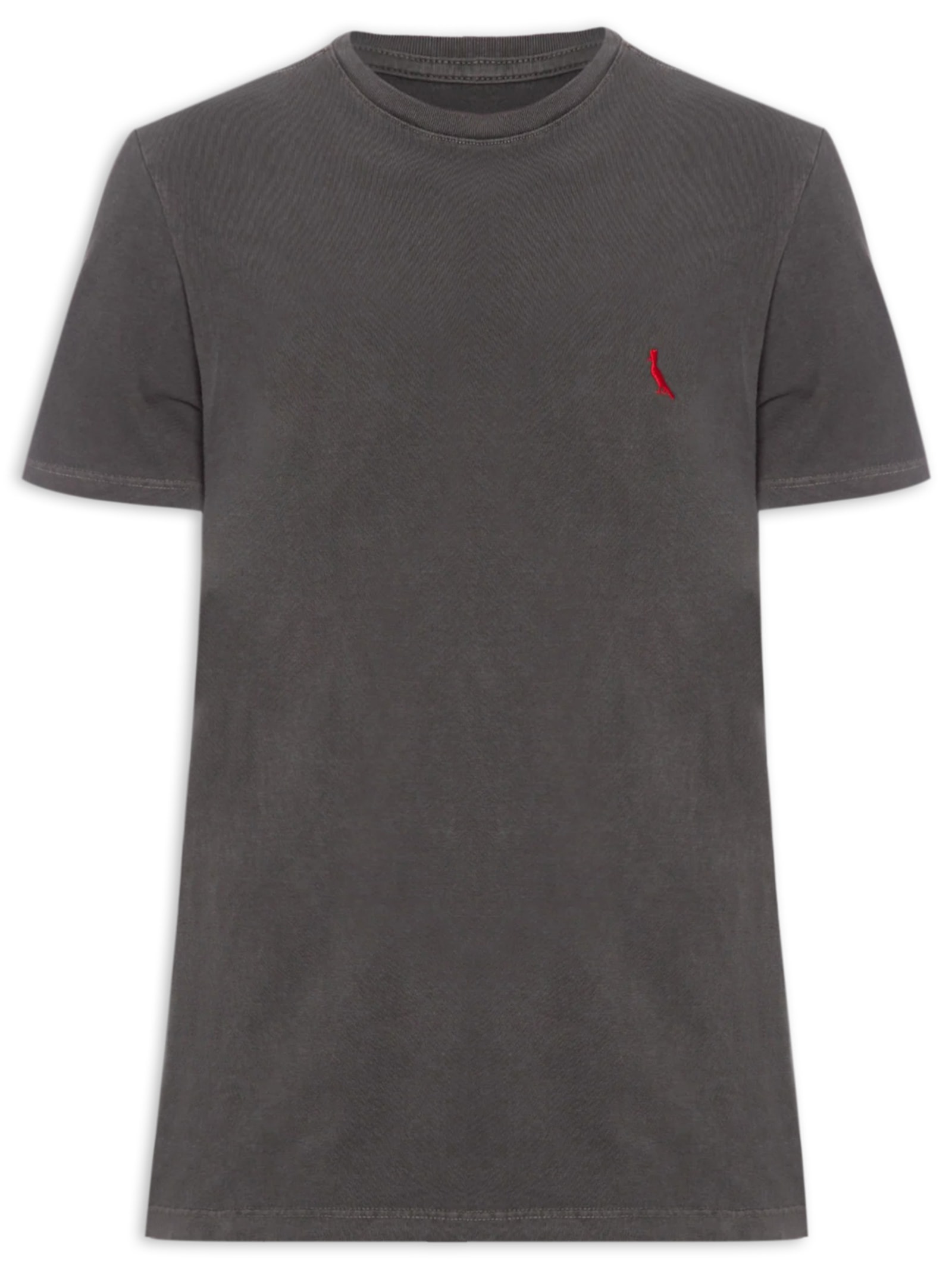 Camiseta Masculina Brasa Stoned Cinza Reserva