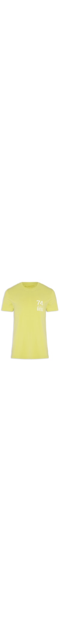 Camiseta Masculina Brasão Cup - Amarelo