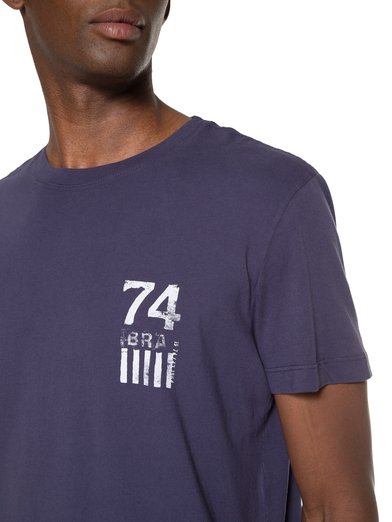 Camiseta Masculina Brasão Cup Roxo Richards