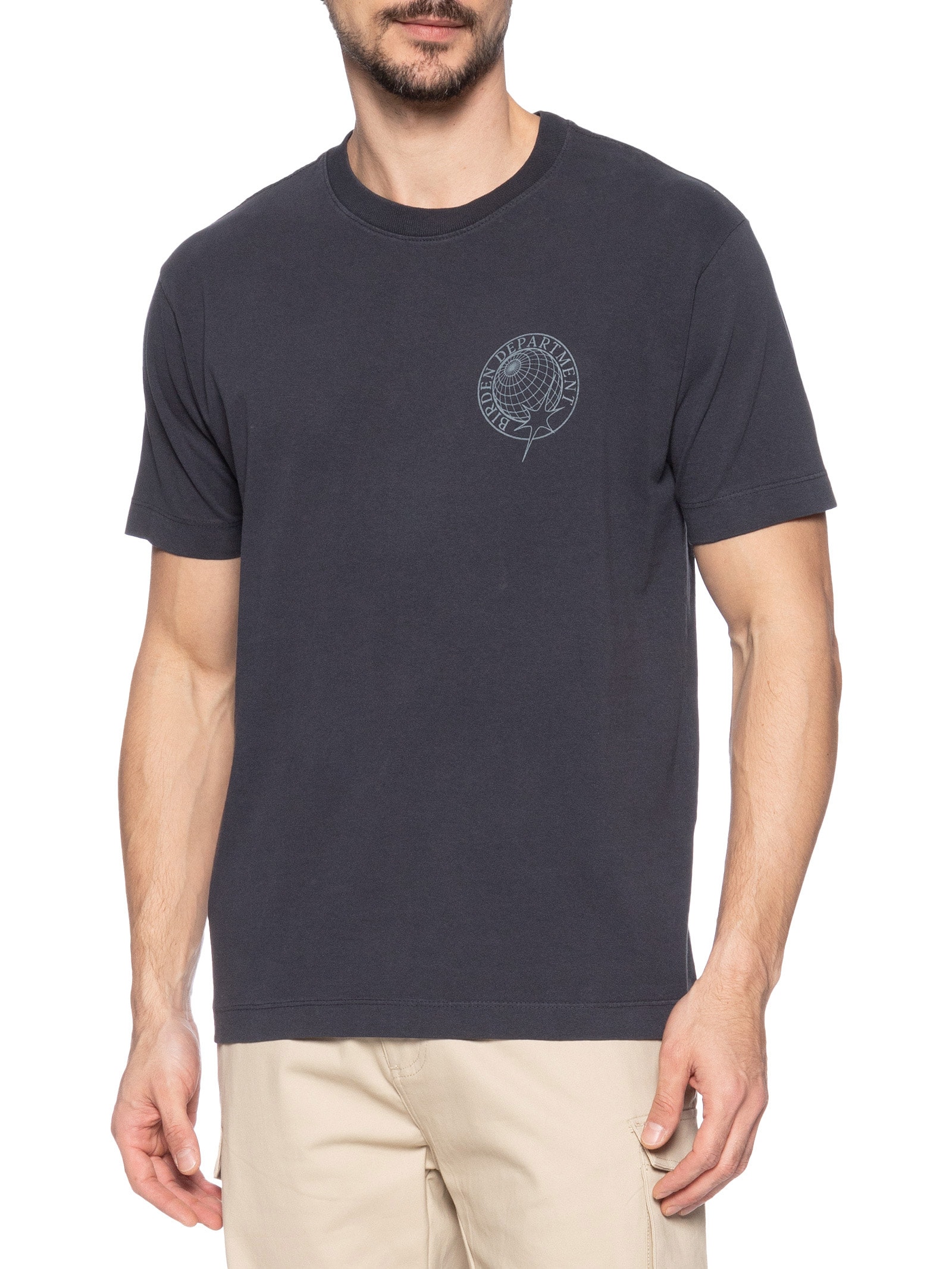 Camiseta Masculina Breacth Syncs Azul Birden