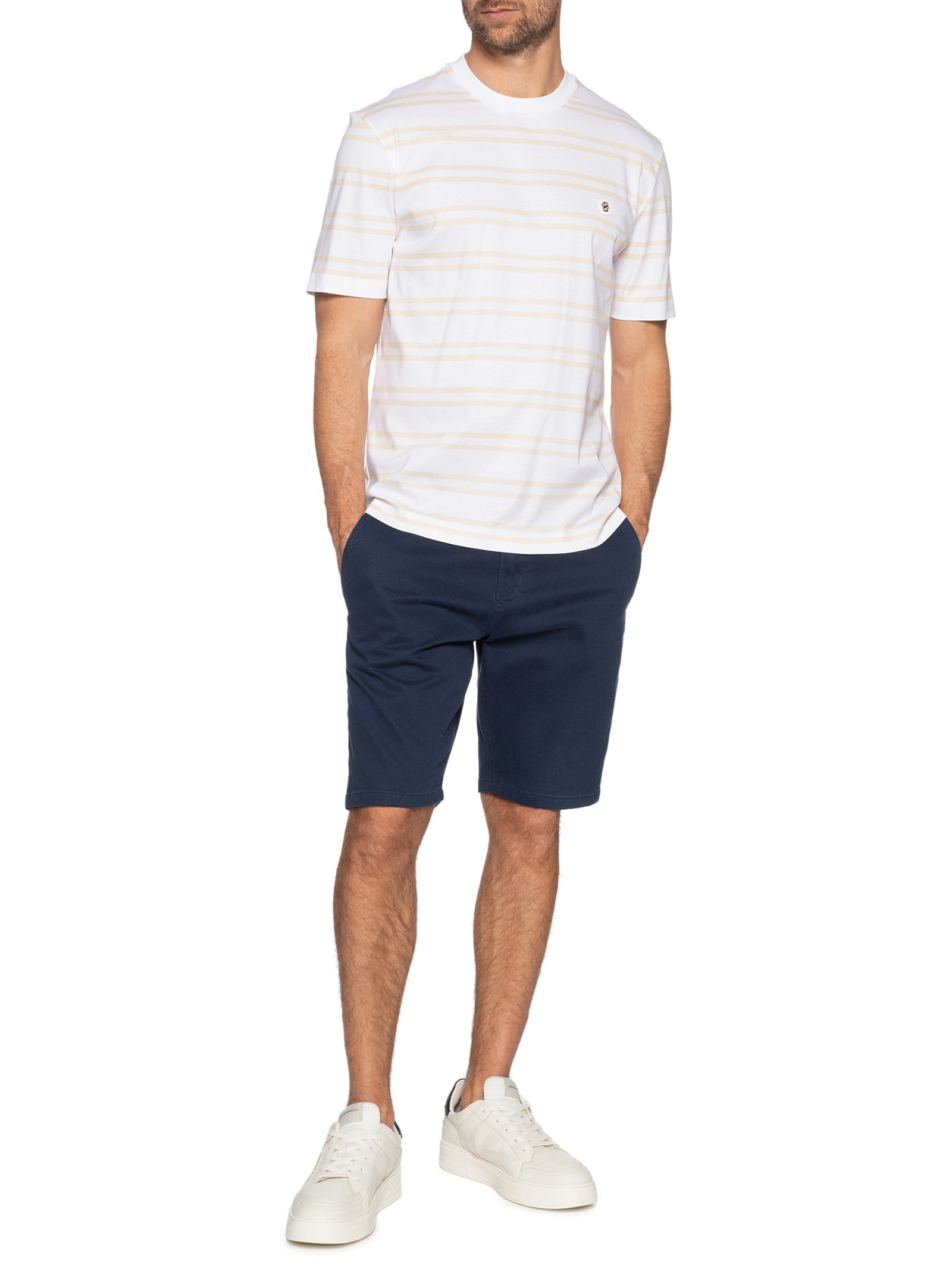 Camiseta Masculina C-Taut Off White Boss