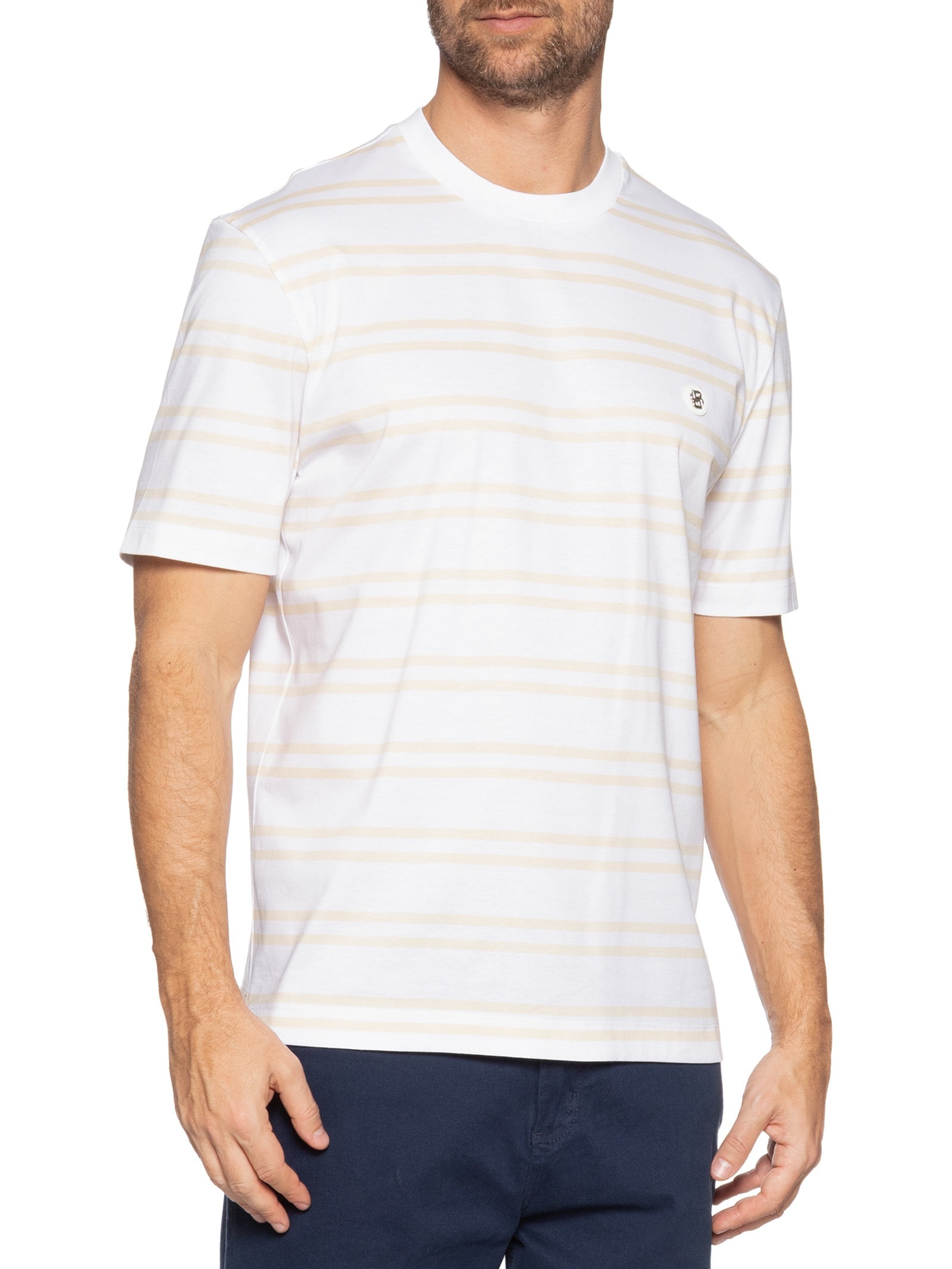 Camiseta Masculina C-Taut Off White Boss