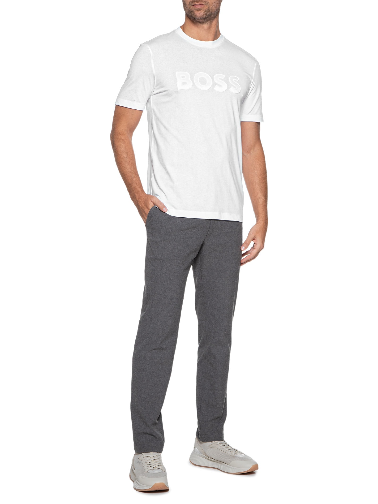Camiseta Masculina C-Thompson 60 Branco Boss