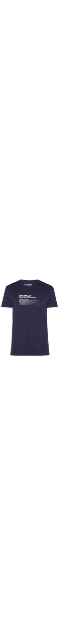 Camiseta Masculina Cachaça Spirit Of BR - Azul