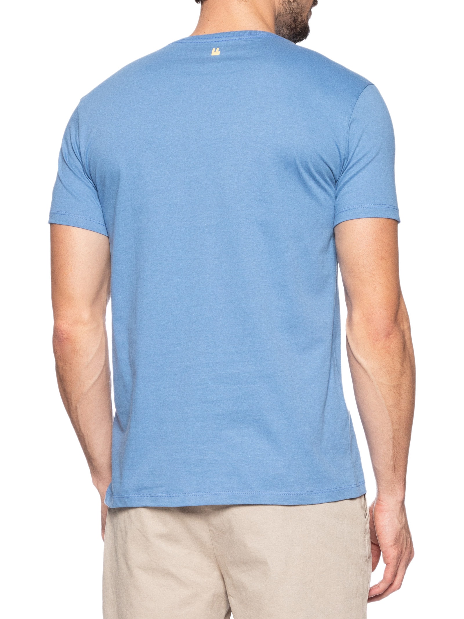 Camiseta Masculina Calor Azul Foxton