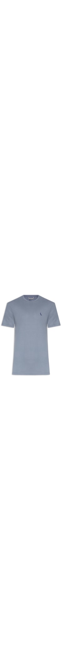 Camiseta Masculina Careca - Azul