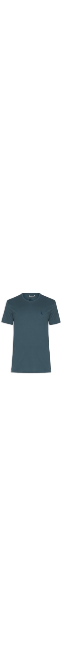 Camiseta Masculina Careca - Azul