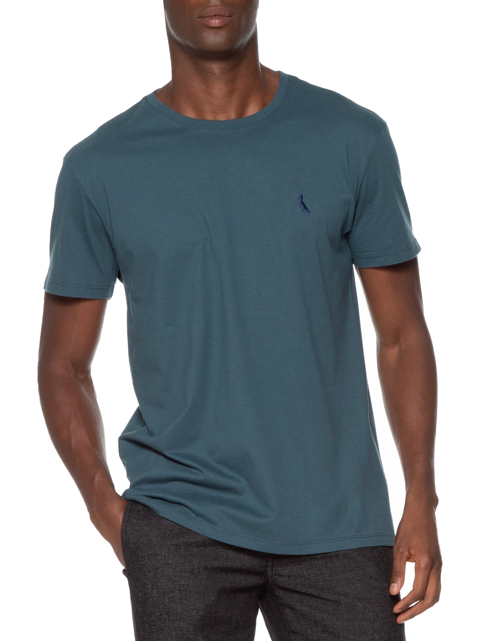 Camiseta Masculina Careca Azul Reserva