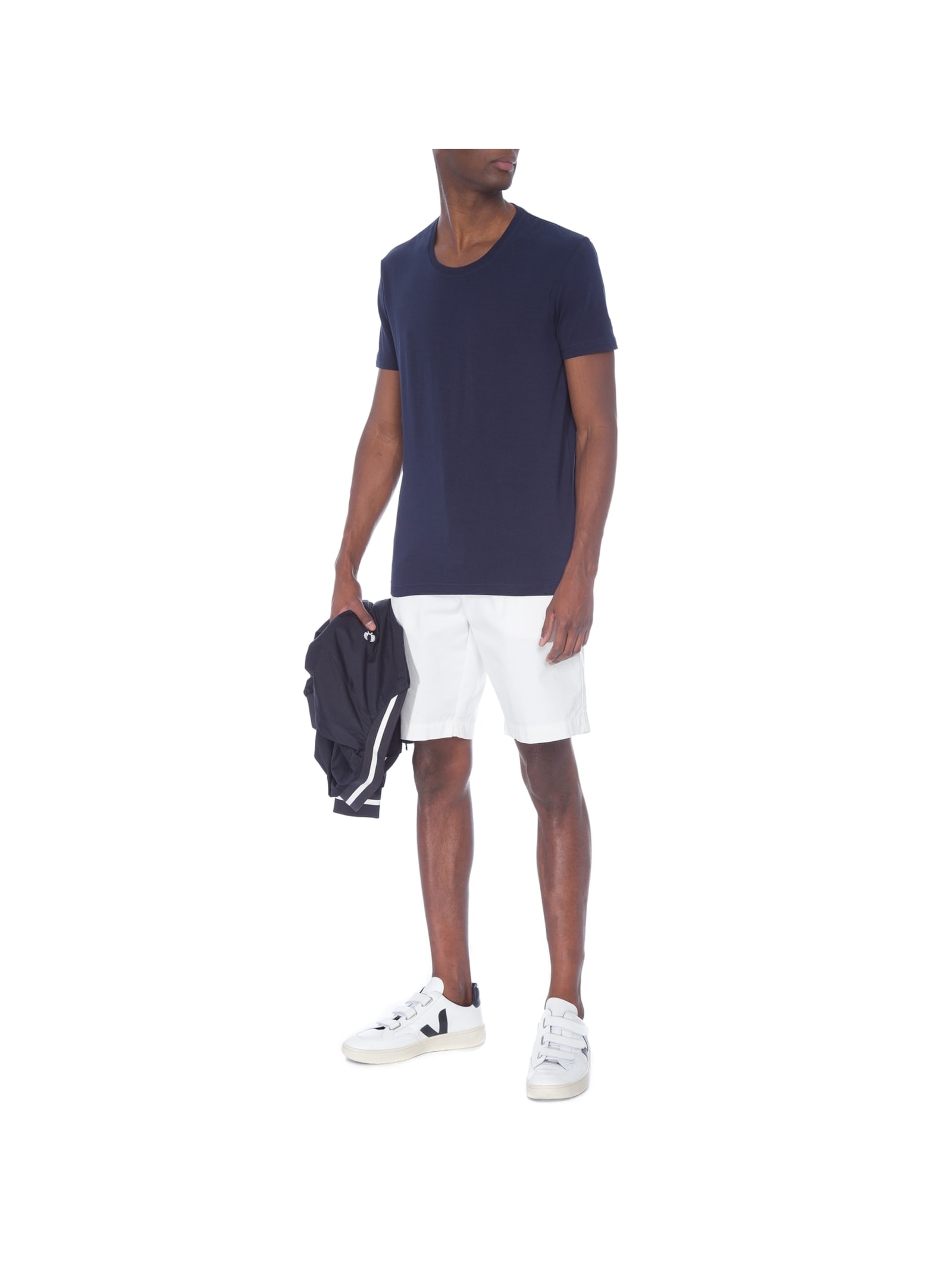 Camiseta Masculina Careca Stretch Azul Jab