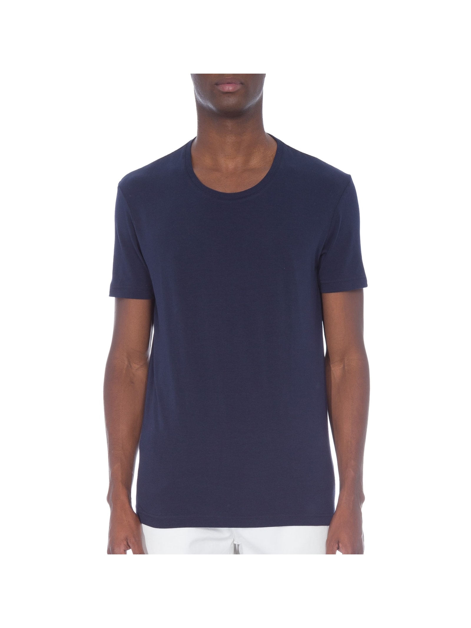 Camiseta Masculina Careca Stretch Azul Jab