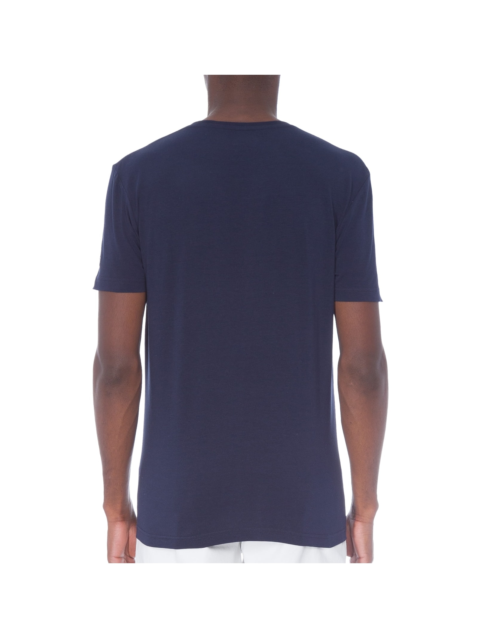 Camiseta Masculina Careca Stretch Azul Jab