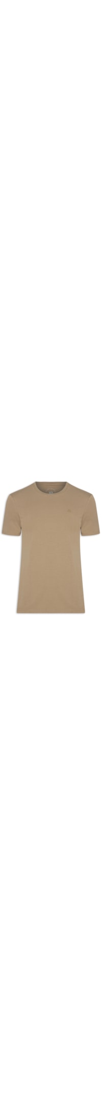 Camiseta Masculina Careca Stretch - Bege