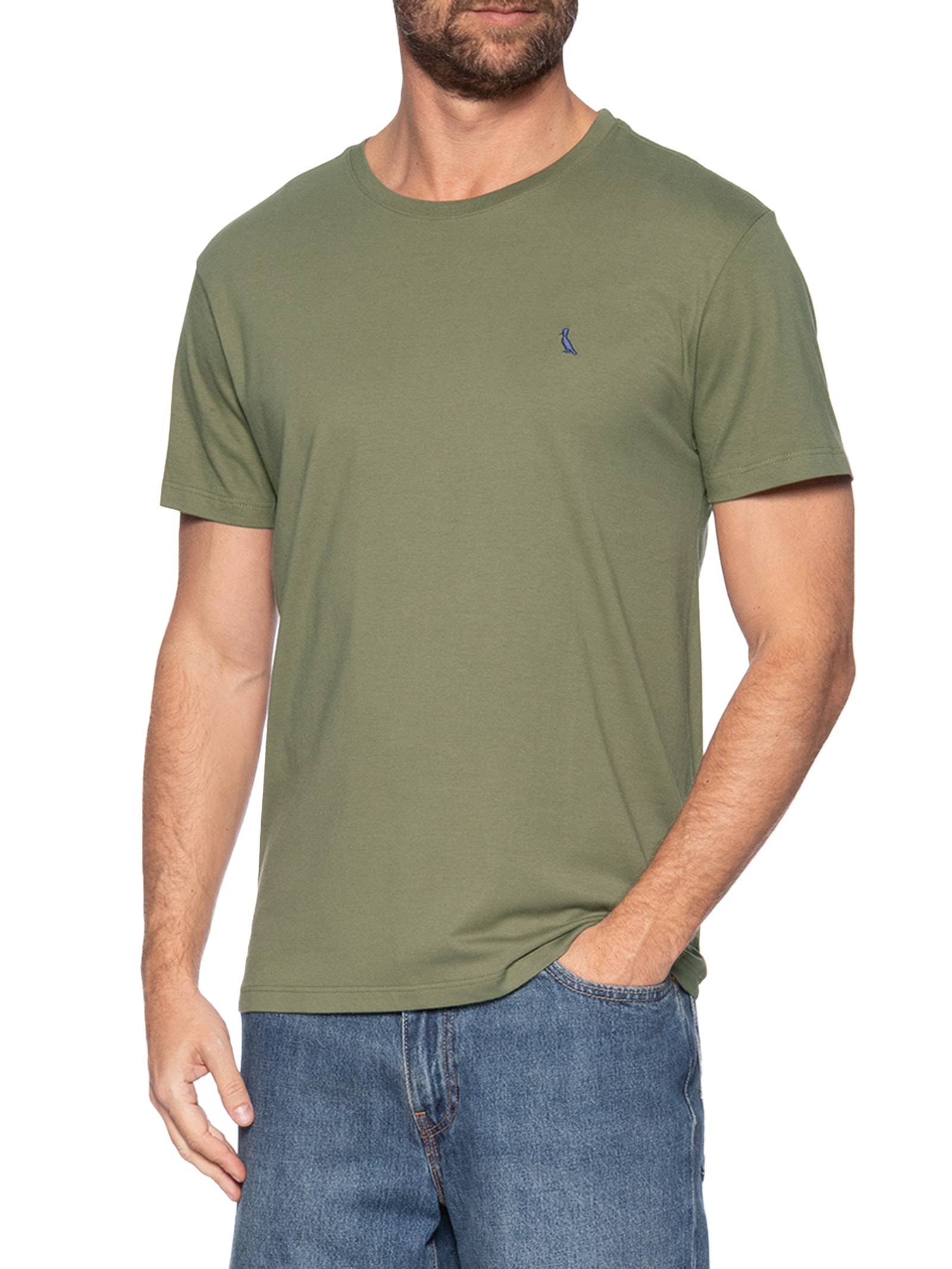 Camiseta Masculina Careca Verde Reserva